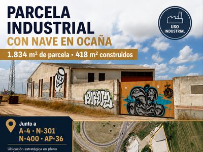 Nave 1834 m² en Ocaña (45300)